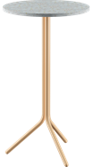 Melon Poseidon Bar Table